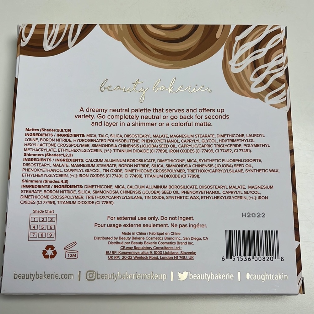 Beauty Bakerie The Chosen Bun Eyeshadow Palette - Picture 3 of 5